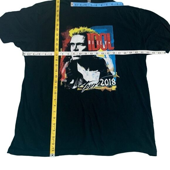 Next Level Apparel Black Tee with Colorful Graphic - Picture 3 of 6